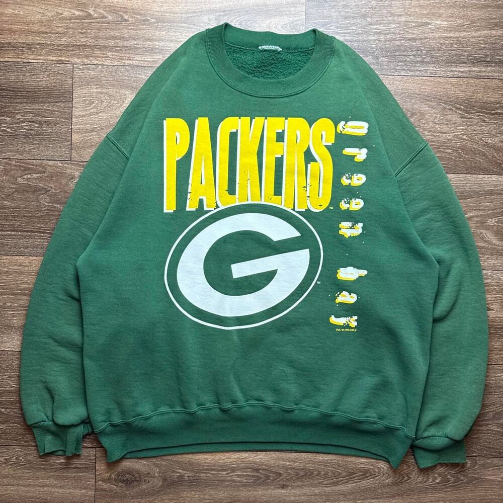 Vintage 1990s Green Bay Packers Crewneck Sweatshirt